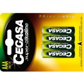 Misaladejuegos Pila Cegasa LR3 1.5V AAA Super Alkalina 4 unid. 000146 - Imagen 3