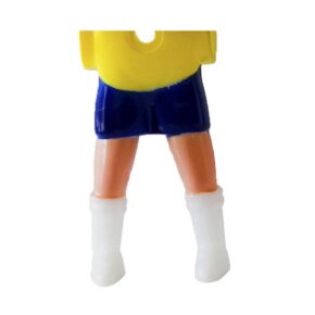 Misaladejuegos Jugador Futbolines Plastico Pies Separados 16mm  Brasil 1 unidades - Imagen 2