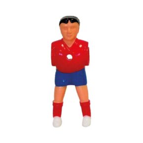 Misaladejuegos Jugador Futbolines Plastico Pies Separados 16mm  España 1 unidades