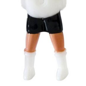 Misaladejuegos Jugador Futbolines Plastico Pies Separados 16mm  Alemania 1 unidades - Imagen 2