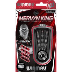 Misaladejuegos Dardos Winmau Mervyn King Black 22g 90% 1413.22 - Imagen 3