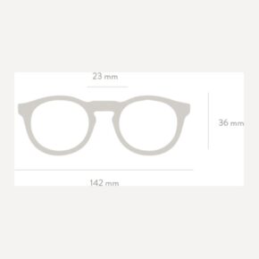 Misaladejuegos Gafas De Sol MrBoho Frelard Cream Ash ZG22-11 ZG22-11 - Imagen 4