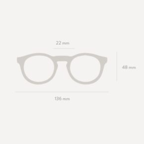 Misaladejuegos Gafas De Sol MrBoho Arroios Cream Ash ALG22-11 ALG22-11 - Imagen 4