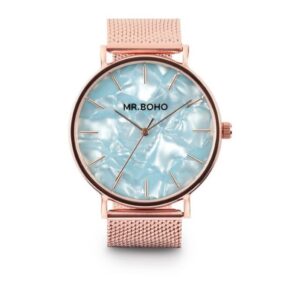 Misaladejuegos Reloj  Mr. Boho Metallic Rosado Mop Azul 40mm 00728799
