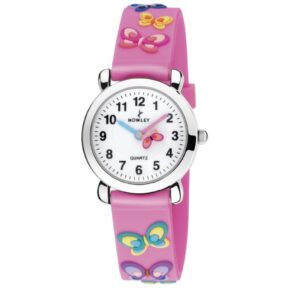 Misaladejuegos Reloj Nowley Kids Rosa Mariposas  8-5571-0-10
