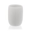 Misaladejuegos Vaso cepillos blanco rayas 20330512