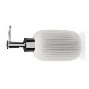 Misaladejuegos Dispensador jabón  blanco rayas 20330511 - Imagen 3