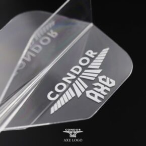 Misaladejuegos Plumas Condor Axe Shape Clear Logo L 33.5mm 3 Uds. - Imagen 3
