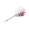 Misaladejuegos Plumas Condor Axe Shape Blanca Logo S 21.5mm 3 Uds.