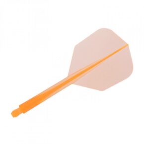Misaladejuegos Plumas Condor Axe Shape Neon Naranja S 21.5mm 3 Uds.