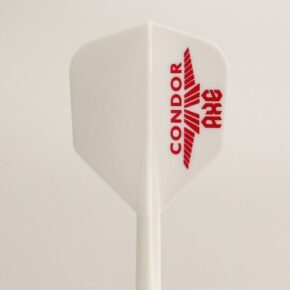 Misaladejuegos Plumas Condor Axe Shape Blanca Logo L 33.5mm 3 Uds. - Imagen 2