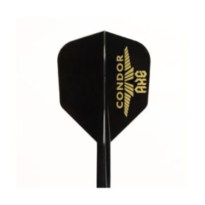 Misaladejuegos Plumas Condor Axe Shape Negro Logo L 33.5mm 3 Uds. - Imagen 2