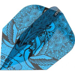 Misaladejuegos Plumas Target Darts Flights Ink Pro Blue NO6 Shape  335450 - Imagen 2