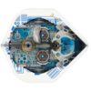 Misaladejuegos Plumas Player Flight Champagne L-Style EZ Sta L1PRO Berry Van Peer v3 Clear White - Imagen 3