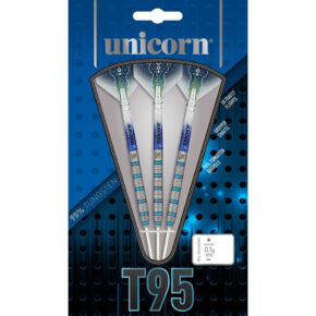 Misaladejuegos Dardos Unicorn Darts T95 Core XL Blue 95% 22g 24011 - Imagen 3