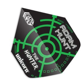 Misaladejuegos Plumas Unicorn Darts Ultrafly100 Big Wing Adam Hunt The Hunter  68683 - Imagen 2