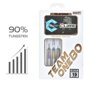 Misaladejuegos Dardos One80 Rene Eidams The Cube 90% 19gr 7777 - Imagen 3