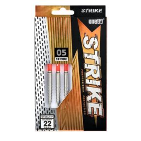 Misaladejuegos Dardos One80 Strike 05 Steel Tip 80% 22gr 7805 - Imagen 3