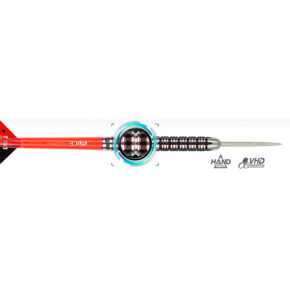 Misaladejuegos Dardos One80 Black J 21 01 Steel Tip 90% 21gr 7784. - Imagen 2