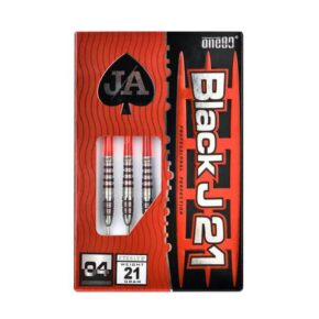 Misaladejuegos Dardos One80 Black J 21 04 Steel Tip 90% 21gr 7796 - Imagen 3