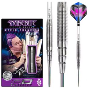Misaladejuegos Dardos Red Dragon Peter Wright Snakebite PL15 Silver 90% 22g RDD1584 - Imagen 2