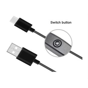 Misaladejuegos Cable Usb tipo C de 1 metro con interruptor - Imagen 2