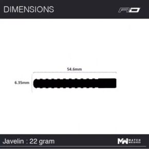 Misaladejuegos Dardos Red Dragon Javelin Silver 85% 22g RDD1238 22g - Imagen 6