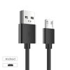 Misaladejuegos Cable micro usb de 2m negro