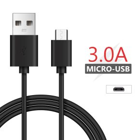 Misaladejuegos Cable micro usb de 2m negro - Imagen 2