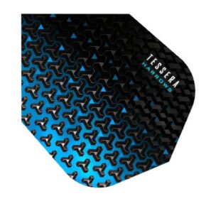 Misaladejuegos Plumas Harrows Darts Flights Tessera Azul  5703 - Imagen 2