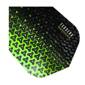 Misaladejuegos Plumas Harrows Darts Flights Tessera Verde  5701 - Imagen 2