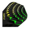 Misaladejuegos Plumas Harrows Darts Flights Orbital Amarillo Verde  4802.