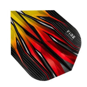 Misaladejuegos Plumas Harrows Darts Flights Fire Naranja  1102. - Imagen 2