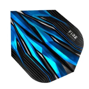 Misaladejuegos Plumas Harrows Darts Flights Fire Azul  1103 - Imagen 2