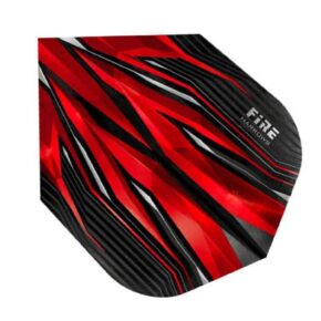 Misaladejuegos Plumas Harrows Darts Flights Fire Rojo  1100 - Imagen 2