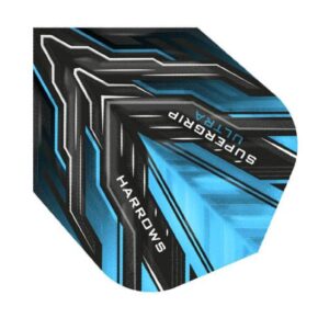 Misaladejuegos Plumas Harrows Darts Flights Supergrip Ultra Azul  3501 - Imagen 2