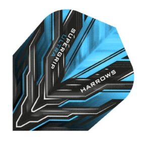 Misaladejuegos Plumas Harrows Darts Flights Supergrip Ultra Azul  3501