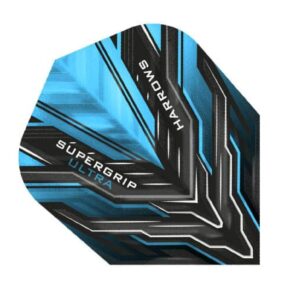 Misaladejuegos Plumas Harrows Darts Flights Supergrip Ultra Azul  3501 - Imagen 3
