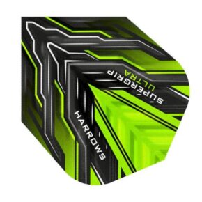 Misaladejuegos Plumas Harrows Darts Flights Supergrip Ultra Verde  3502 - Imagen 2