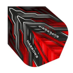 Misaladejuegos Plumas Harrows Darts Flights Supergrip Ultra Rojo  3500 - Imagen 2