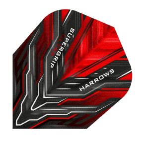 Misaladejuegos Plumas Harrows Darts Flights Supergrip Ultra Rojo  3500