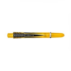 Misaladejuegos Cañas Harrows Supergrip Ignite Amarillo Short 33mm - Imagen 2