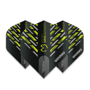 Misaladejuegos Plumas Winmau Darts Prism Alpha MvG Green White  6915.180 - Imagen 2