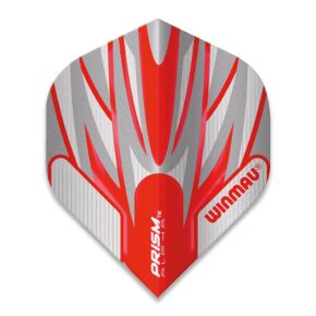 Misaladejuegos Plumas Winmau Darts Prism Alpha Fire Red Silver  6915.169