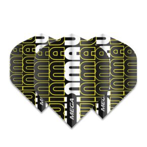 Misaladejuegos Plumas Winmau Darts Mega Logo Yellow  6900.239 - Imagen 2