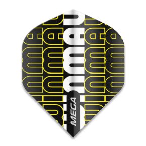 Misaladejuegos Plumas Winmau Darts Mega Logo Yellow  6900.239