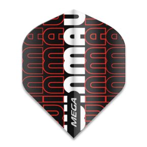 Misaladejuegos Plumas Winmau Darts Mega Logo Red  6900.238
