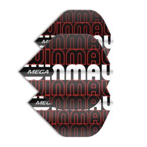 Misaladejuegos Plumas Winmau Darts Mega Logo Red  6900.238 - Imagen 3