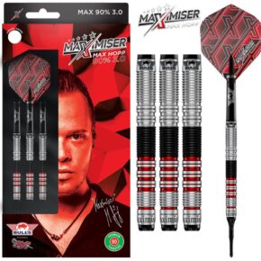 Misaladejuegos Dardos Bulls Darts Max Hopp 3.0 ST 90% 20g   22720 - Imagen 4