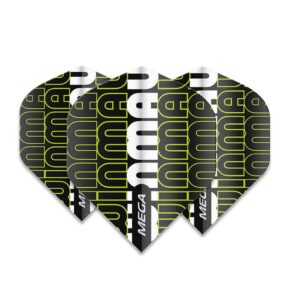 Misaladejuegos Plumas Winmau Darts Mega Logo Green  6900.237 - Imagen 2